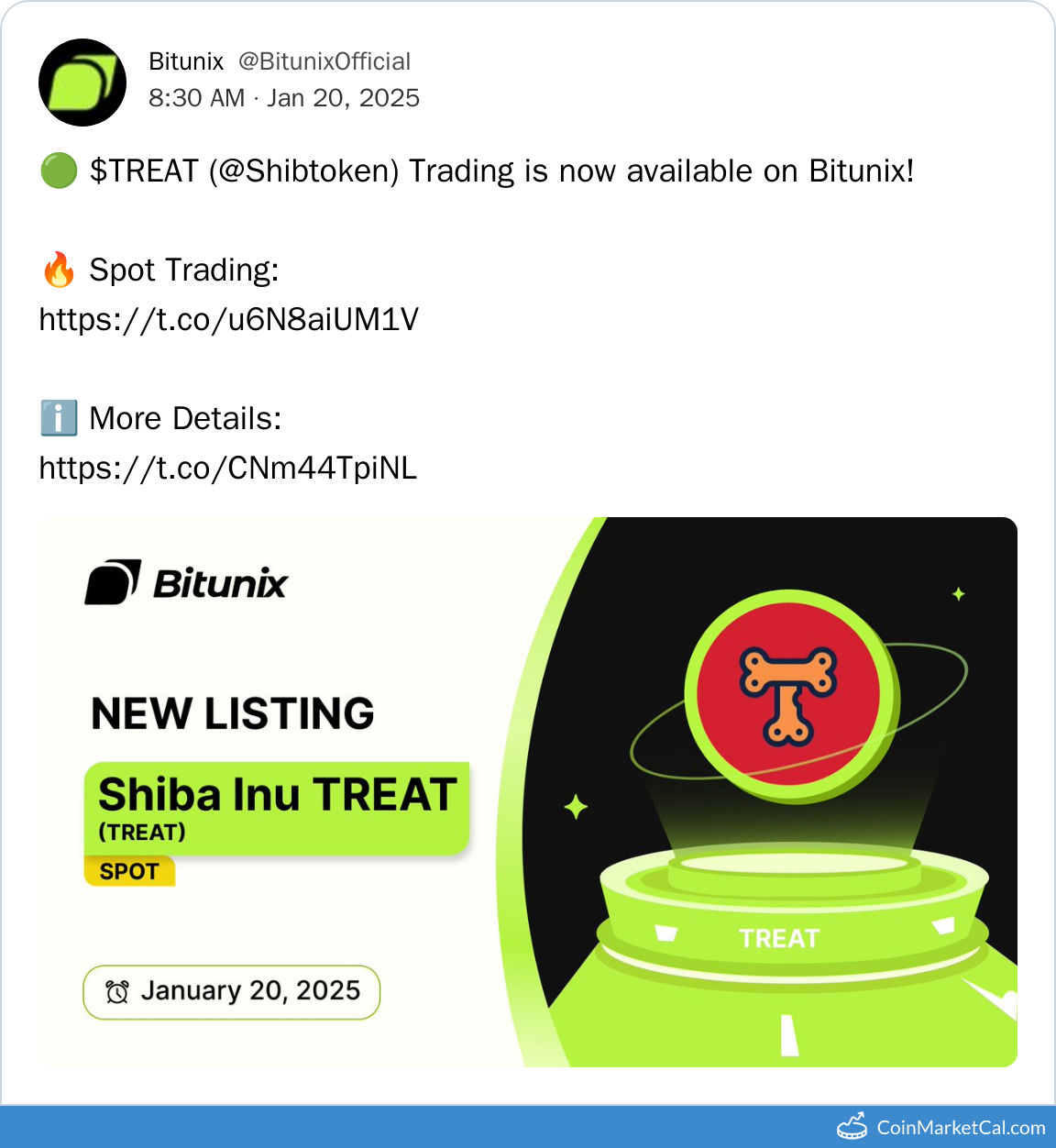 Bitunix Listing