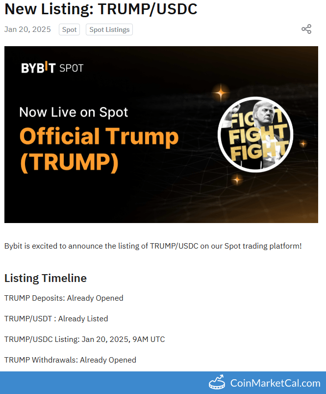 Bybit Listing