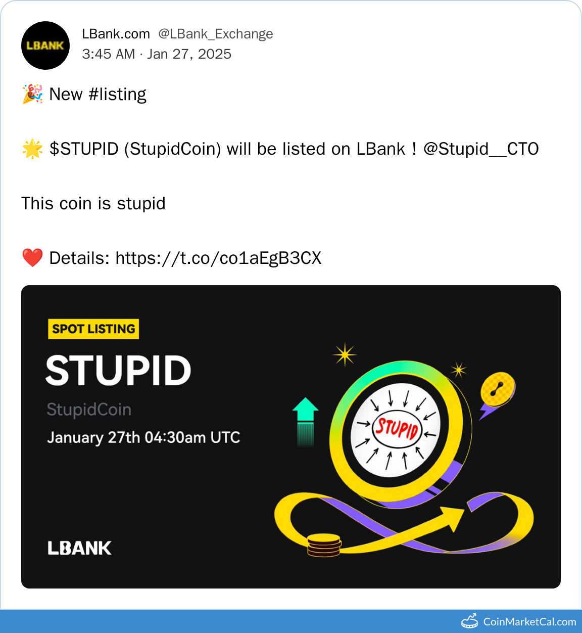 LBank Listing