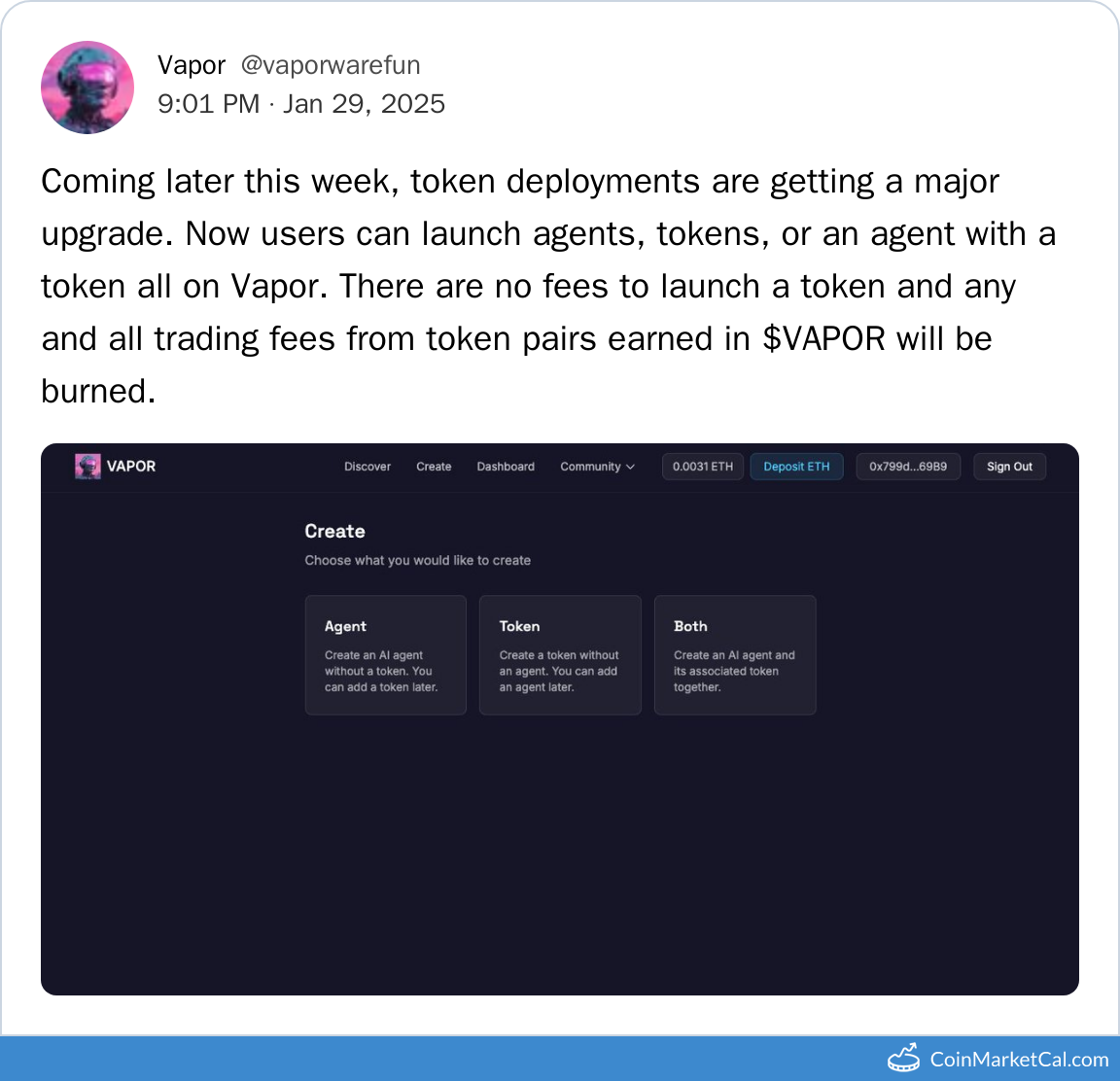Token Deployment Upgrade