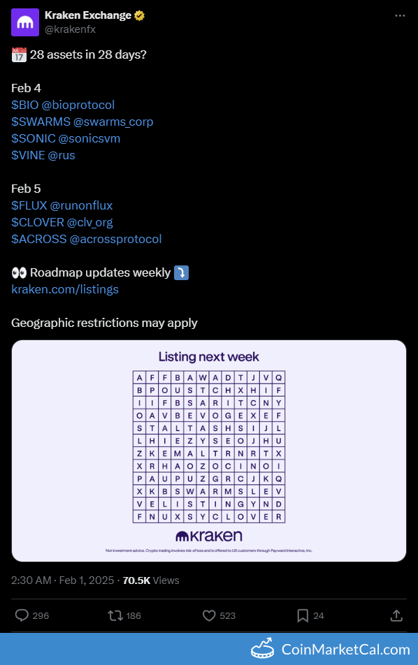 Kraken Listing