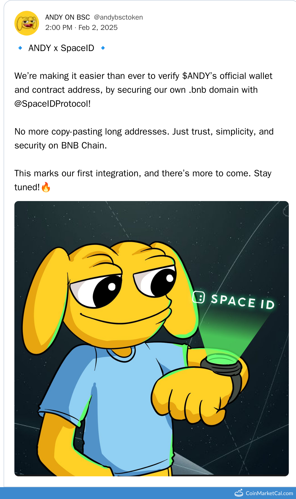 ANDY x SpaceID