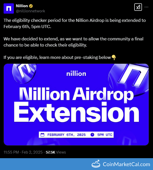 Airdrop Ends