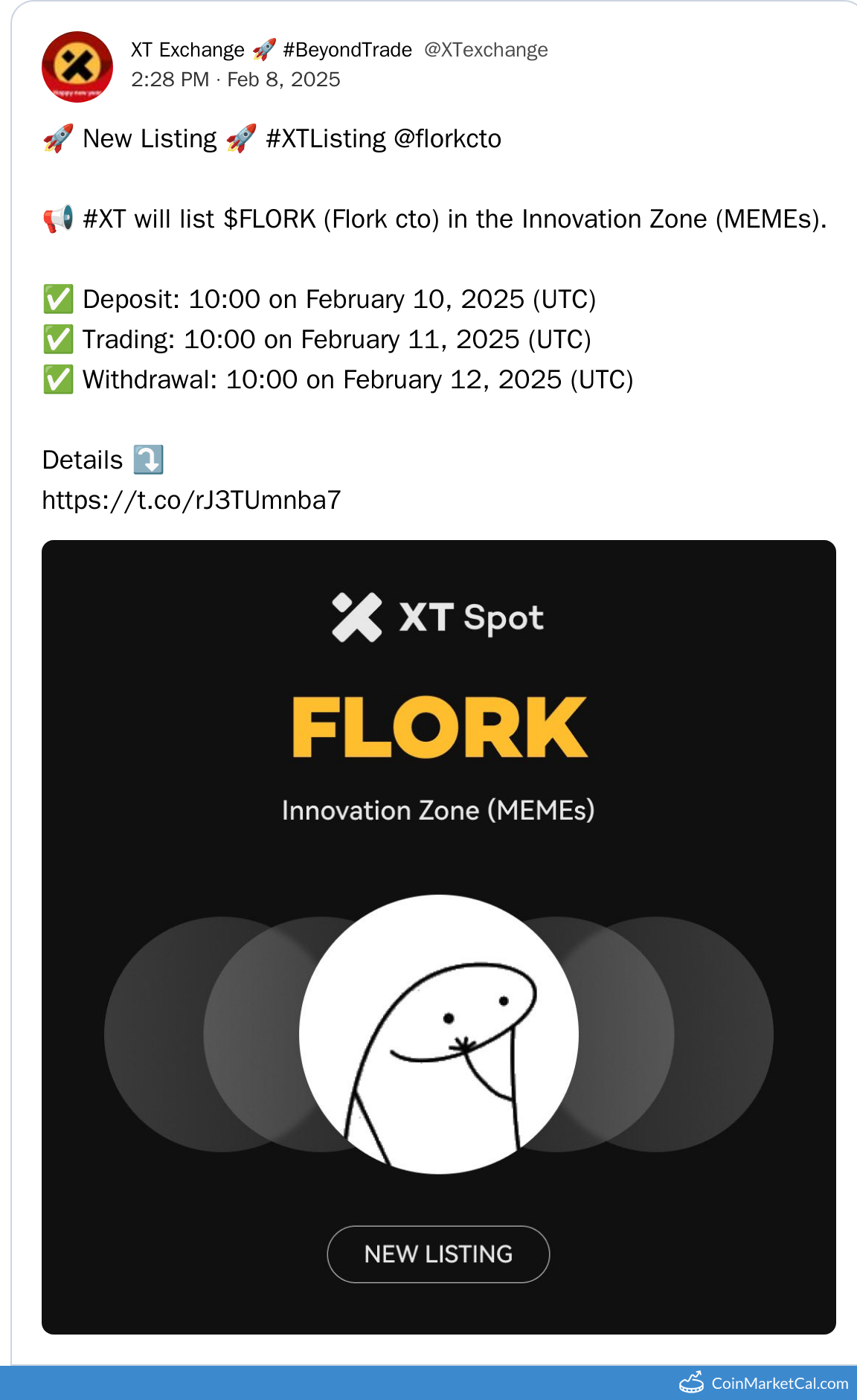 XT.COM Listing