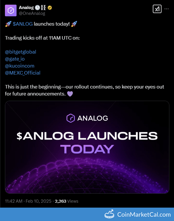 Gate.io Listing