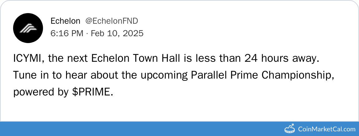 Echelon Town Hall