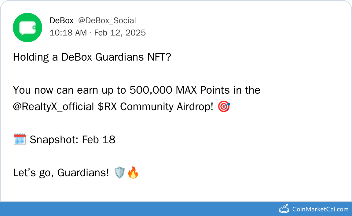 Guardians NFT Snapshot