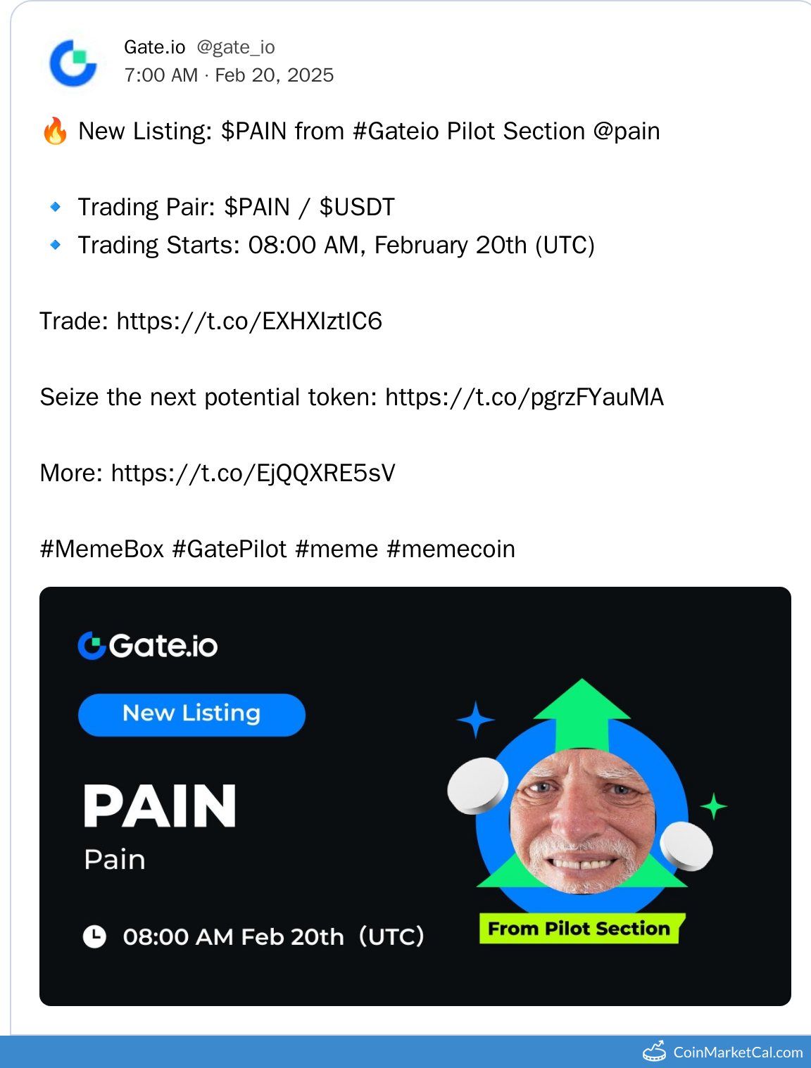 Gate.io Listing