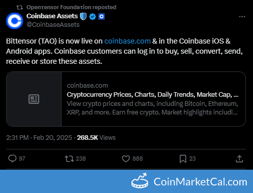 Coinbase Listing