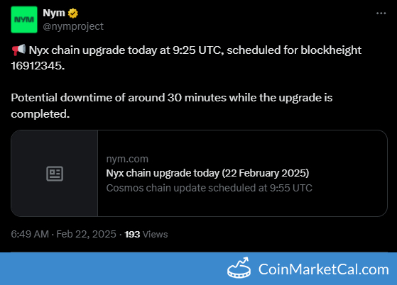Nyx Chain Upgrade