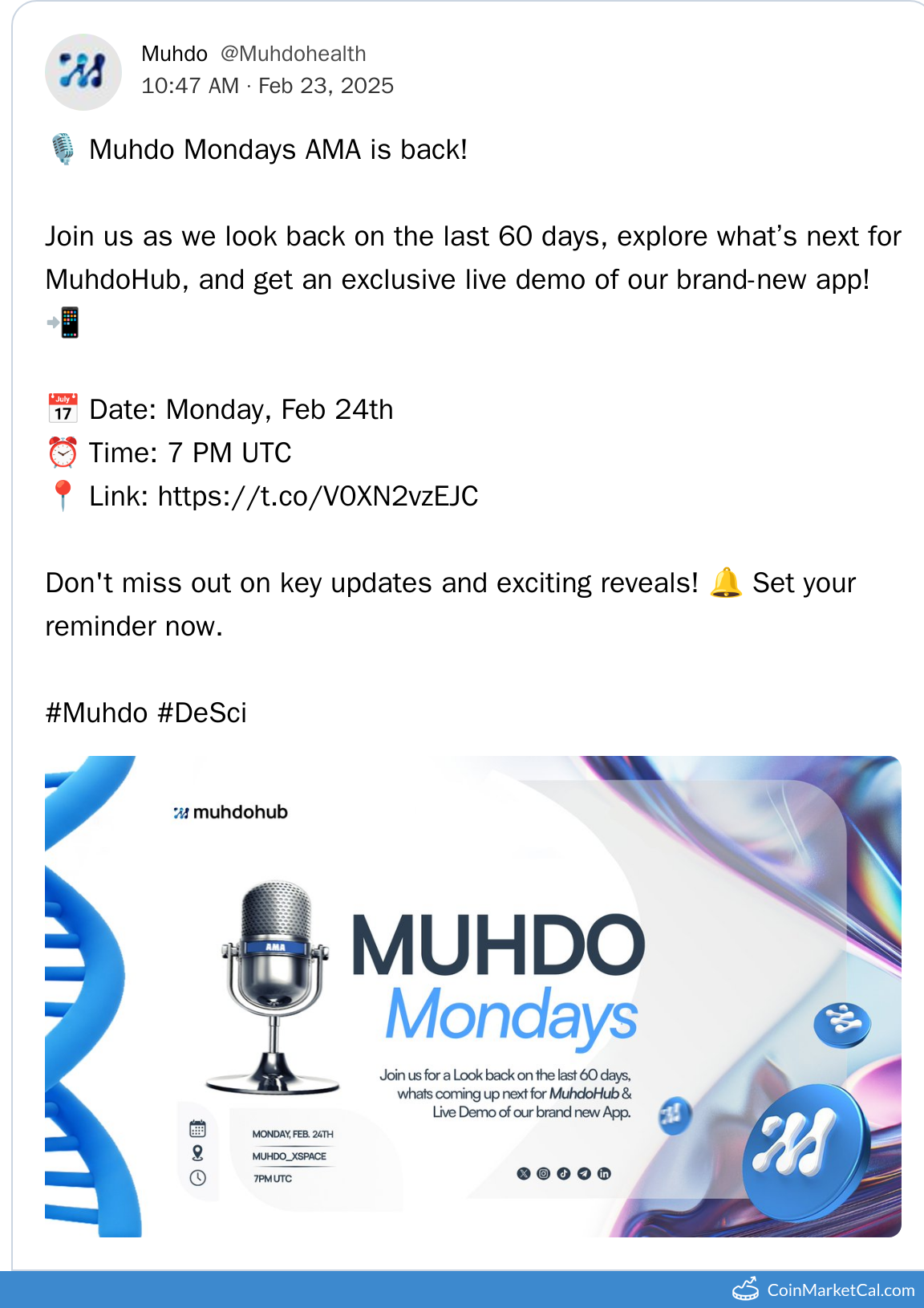 Muhdo Mondays AMA
