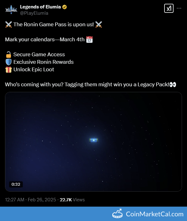 Ronin Game Pass