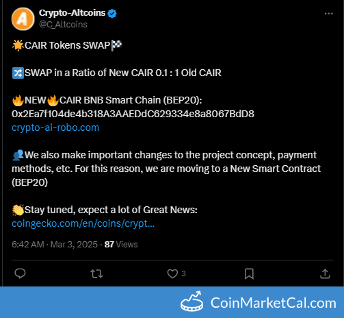 CAIR Token Swap