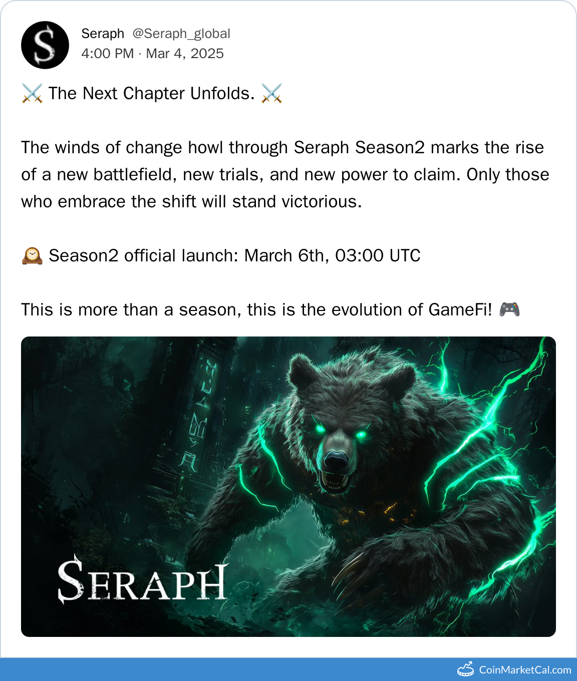 Seraph Season 2