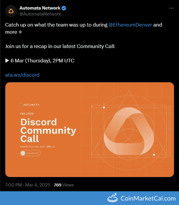 Community Call