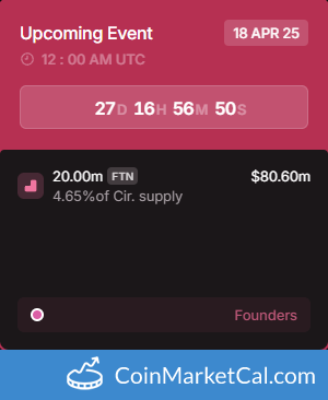 20MM Token Unlock