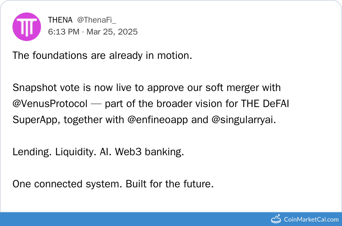 Thena.fi Acquisition Vote