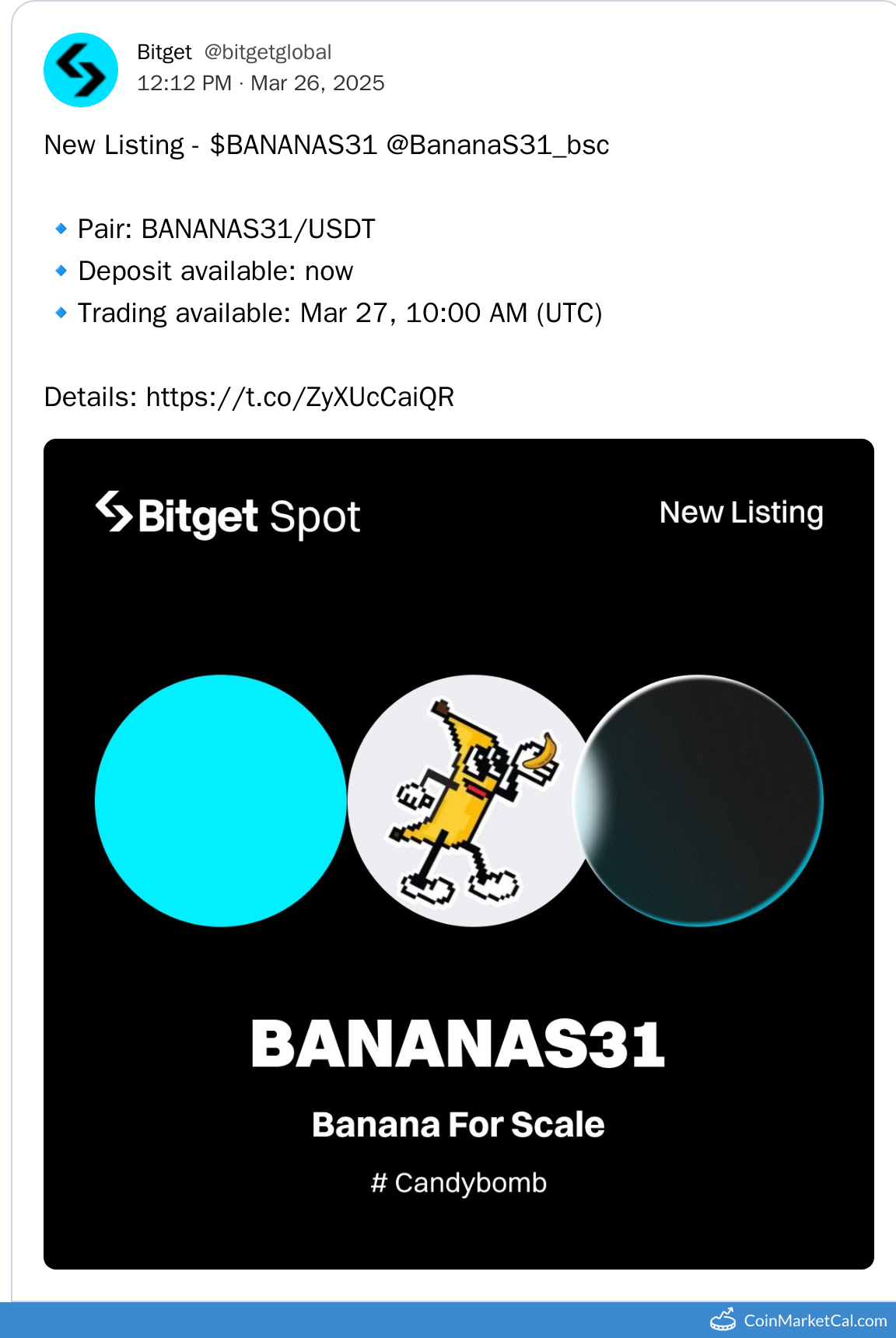 Bitget Listing