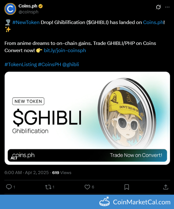 Coins.ph Listing