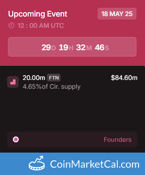 20MM Token Unlock