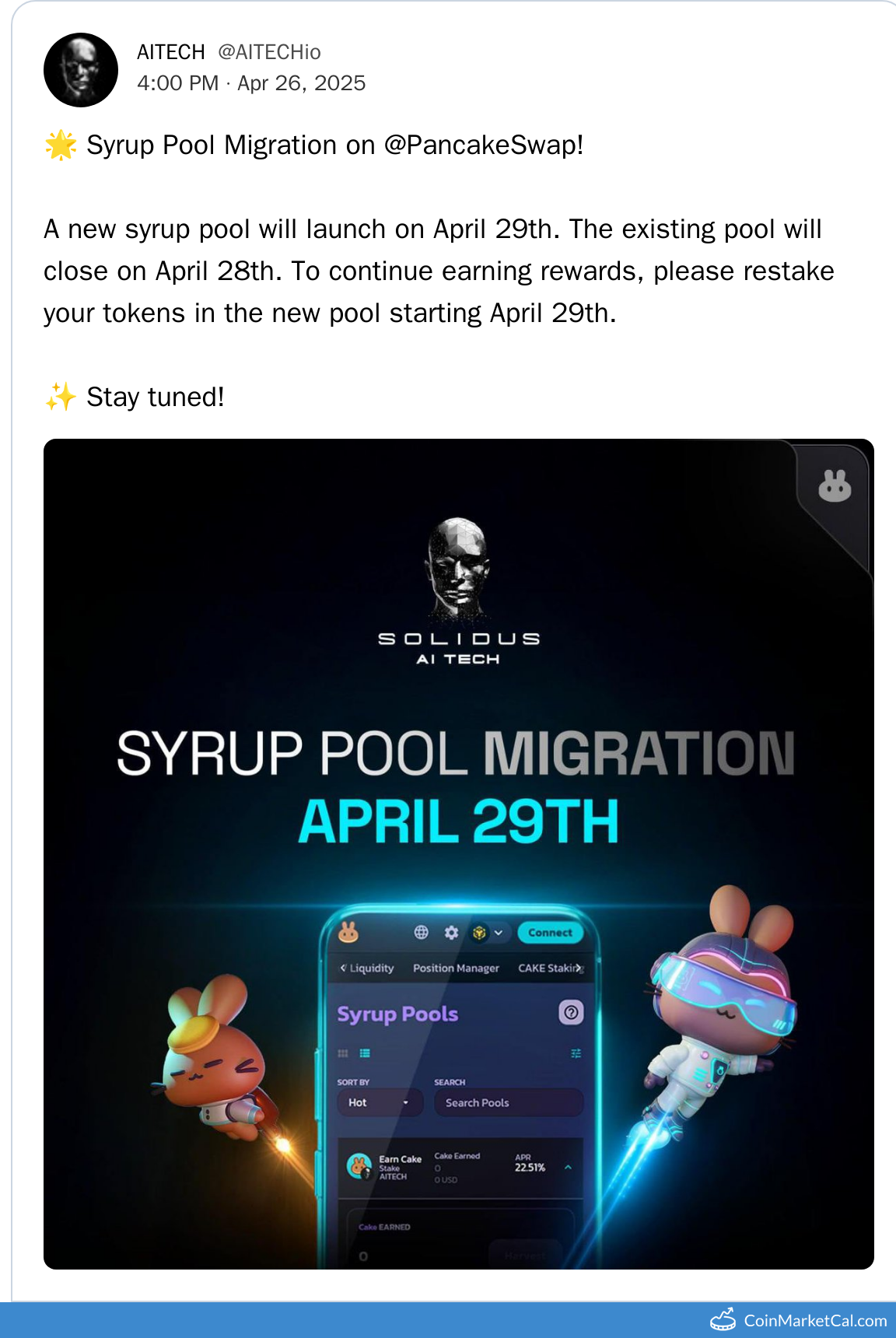 Syrup Pool Migration