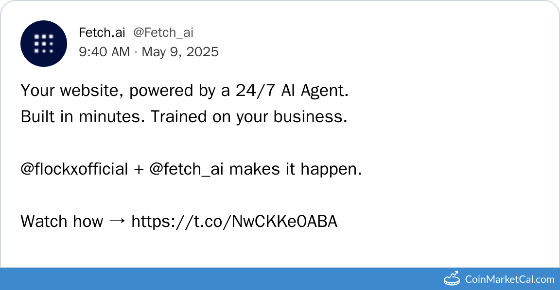 FlockX - Fetch.ai