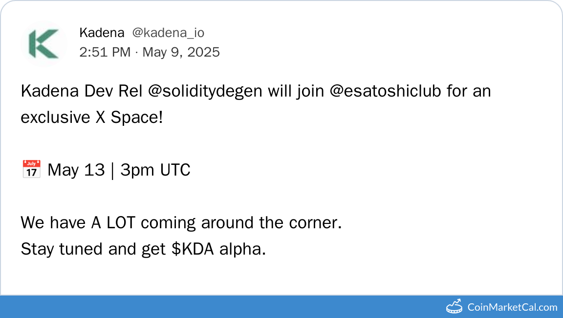 X Spaces with Satoshi Lab