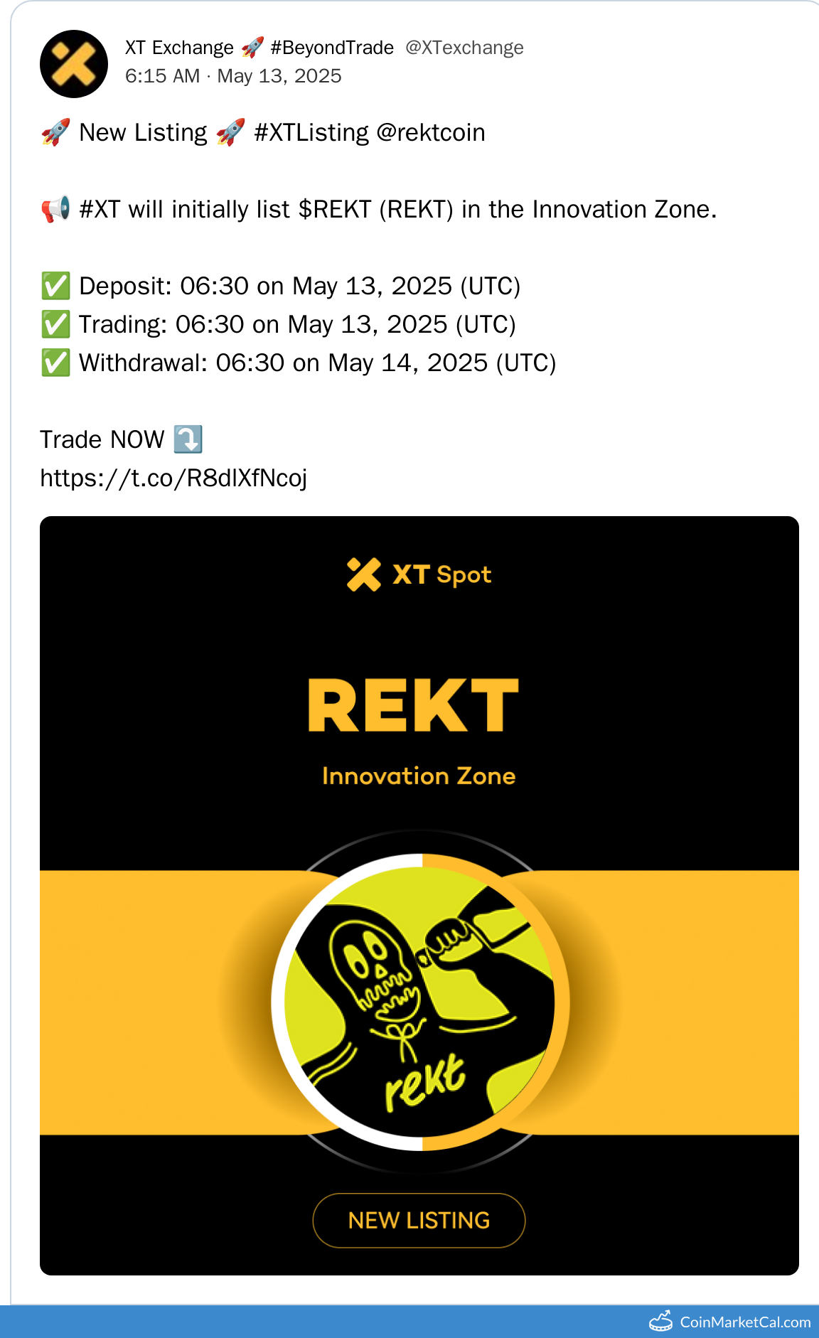 XT.COM Listing