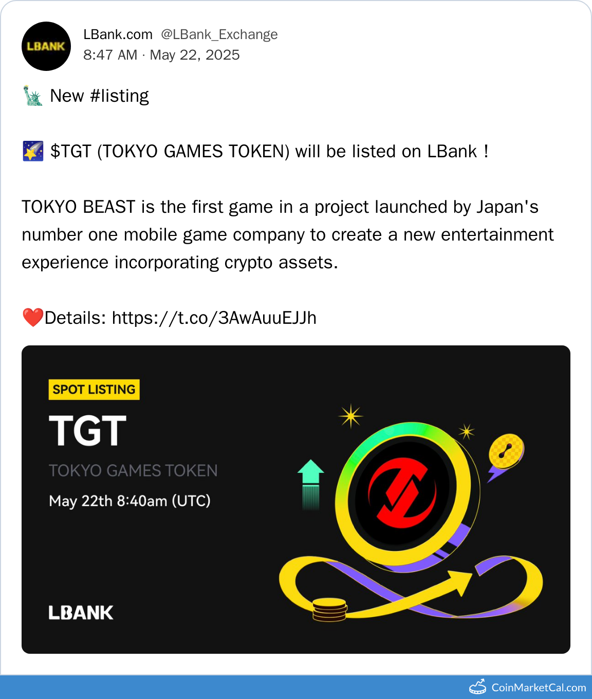 LBank Listing