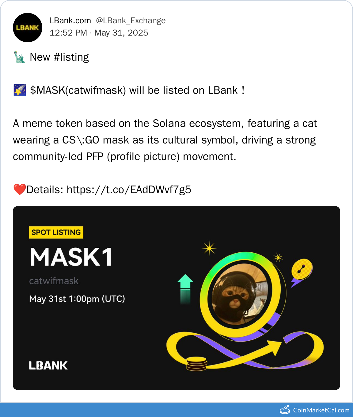 LBank Listing