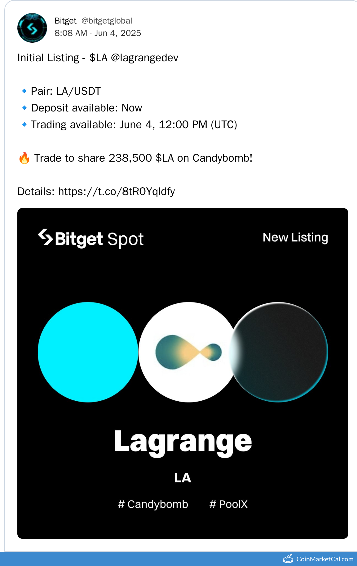 Bitget Listing
