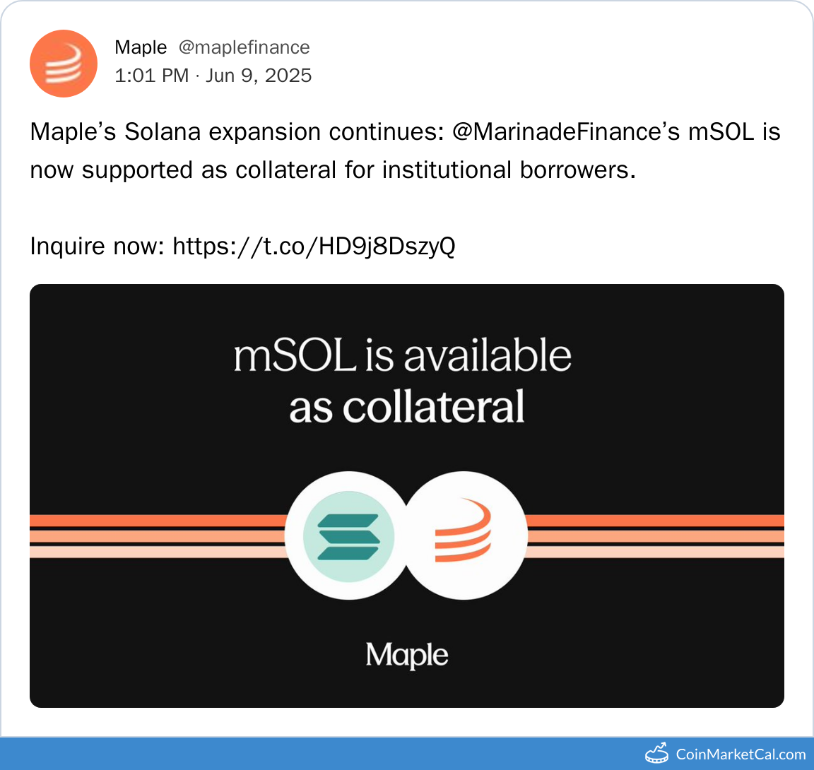 MSOL Collateral