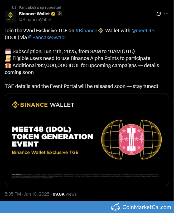 Binance Wallet TGE