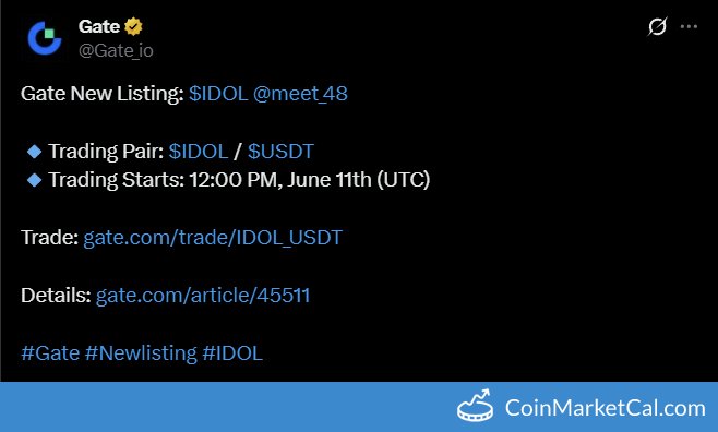 Gate.io Listing