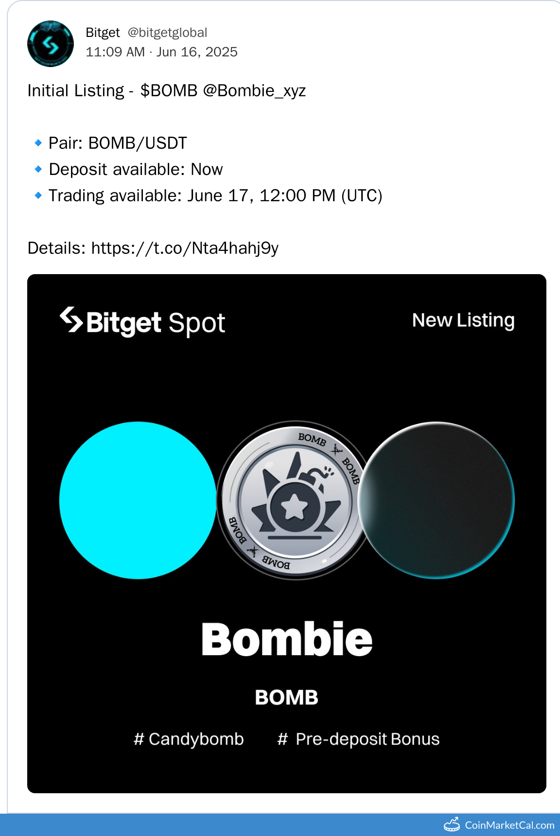 Bitget Listing