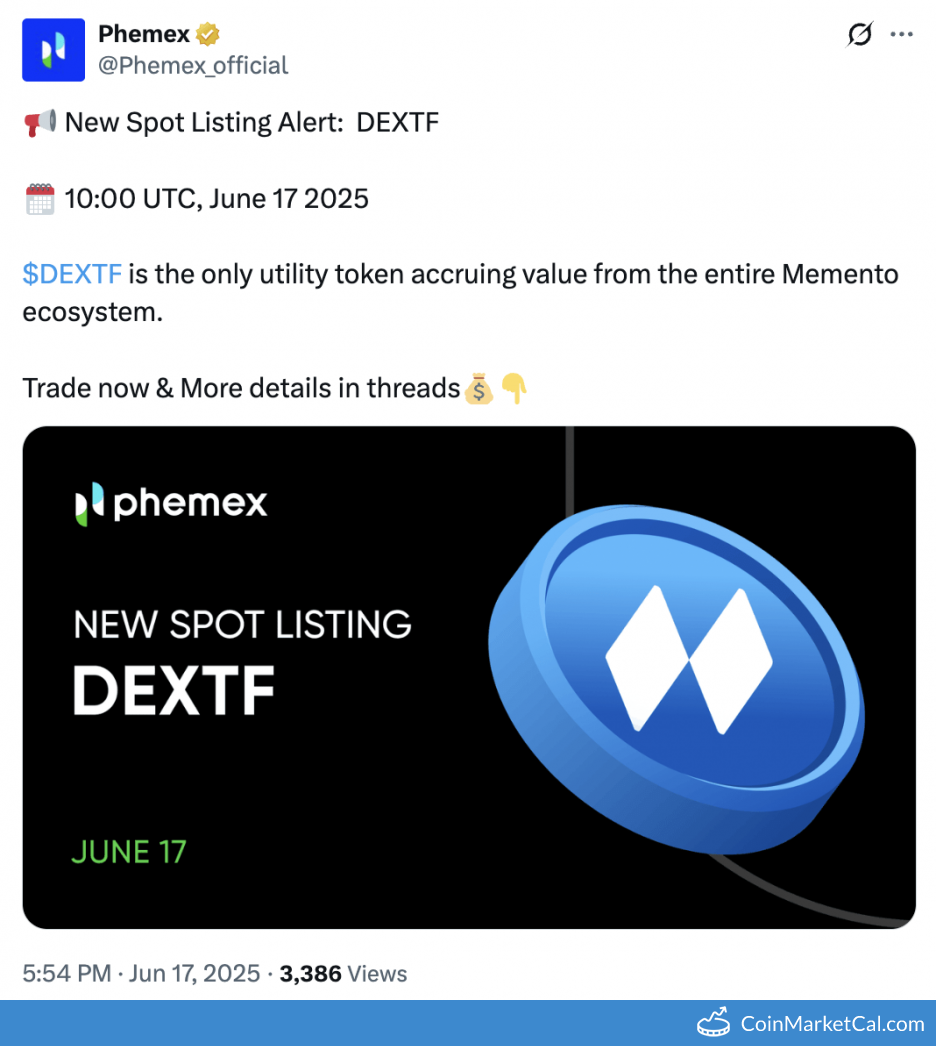 Phemex Listing