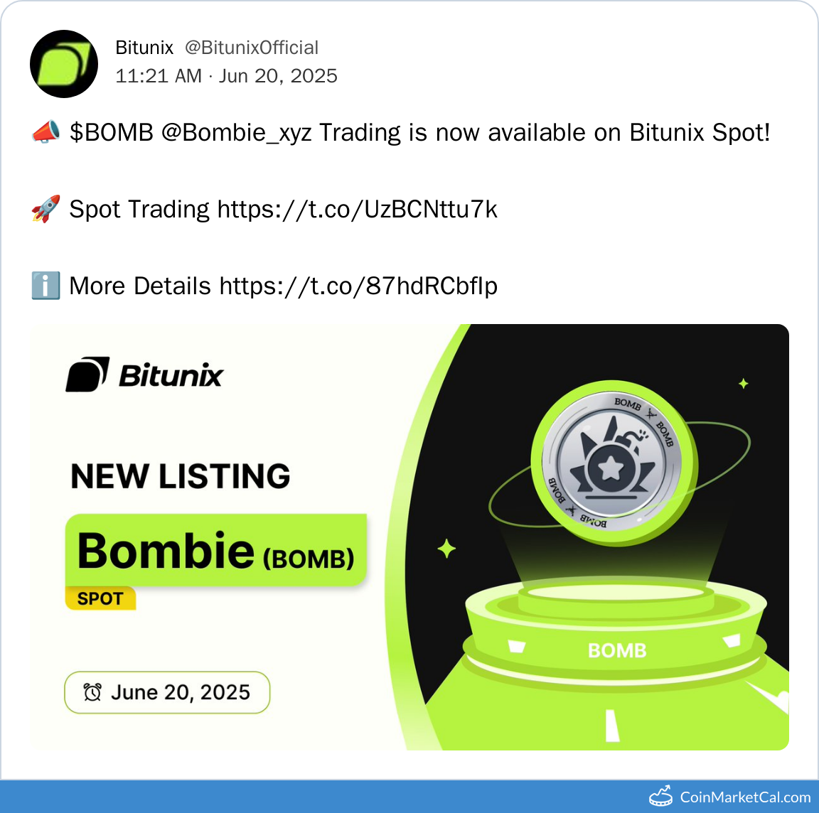 Bitunix Listing