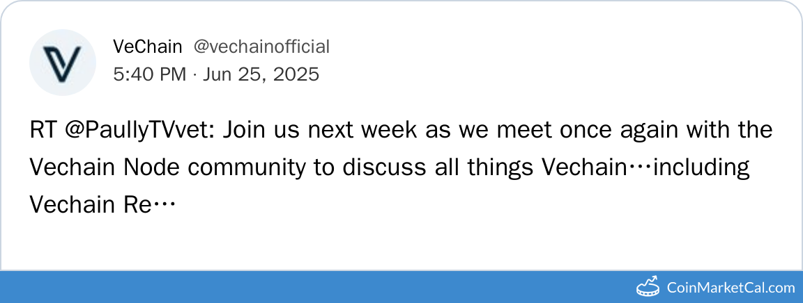 Vibing w Vechain