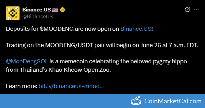 Binance.US Listing
