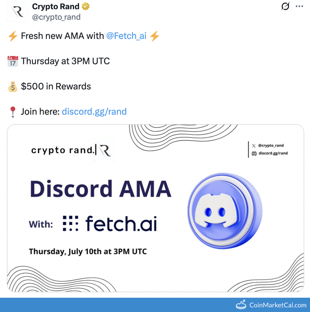 AMA with Crypto Rand