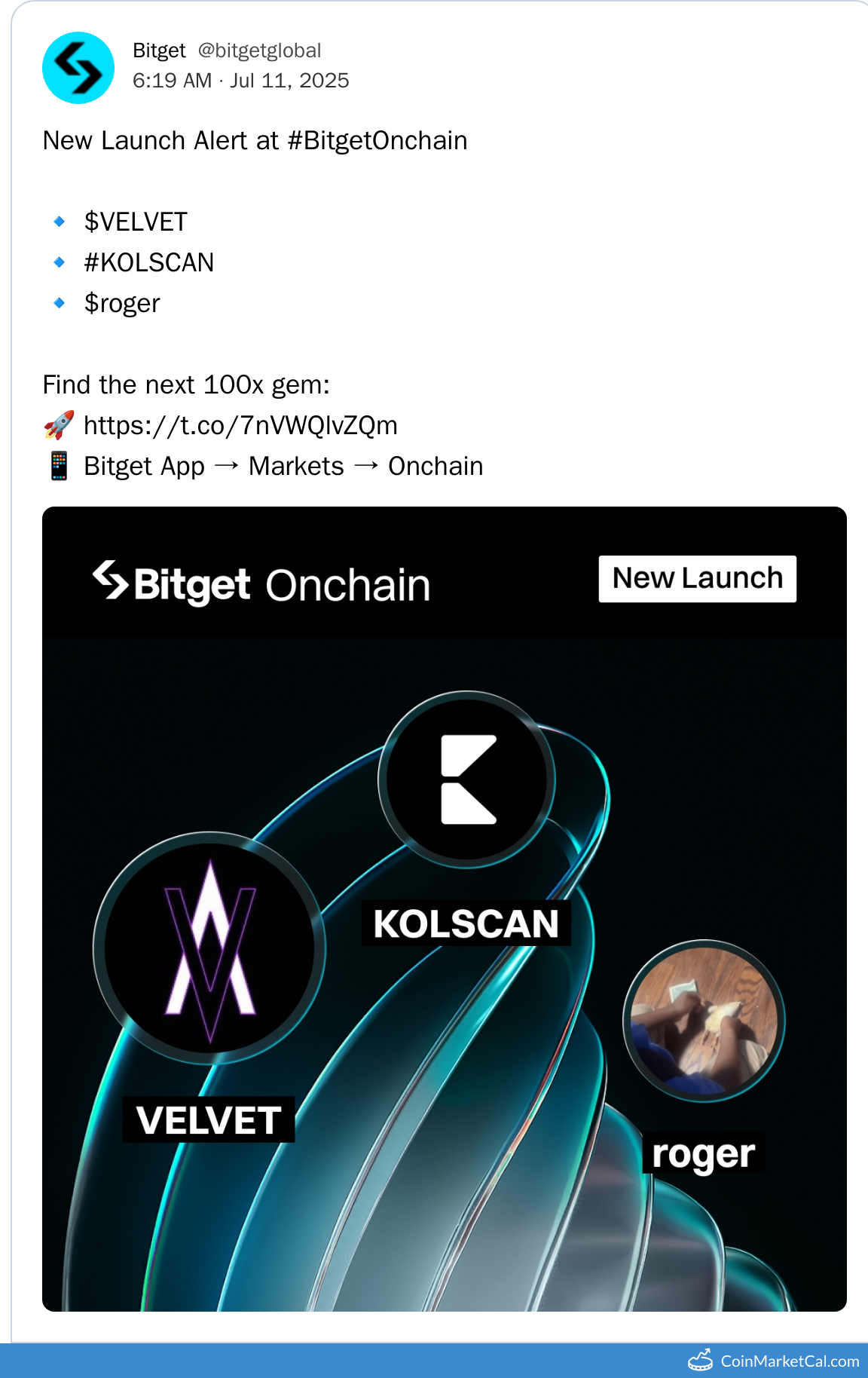 Bitget Listing