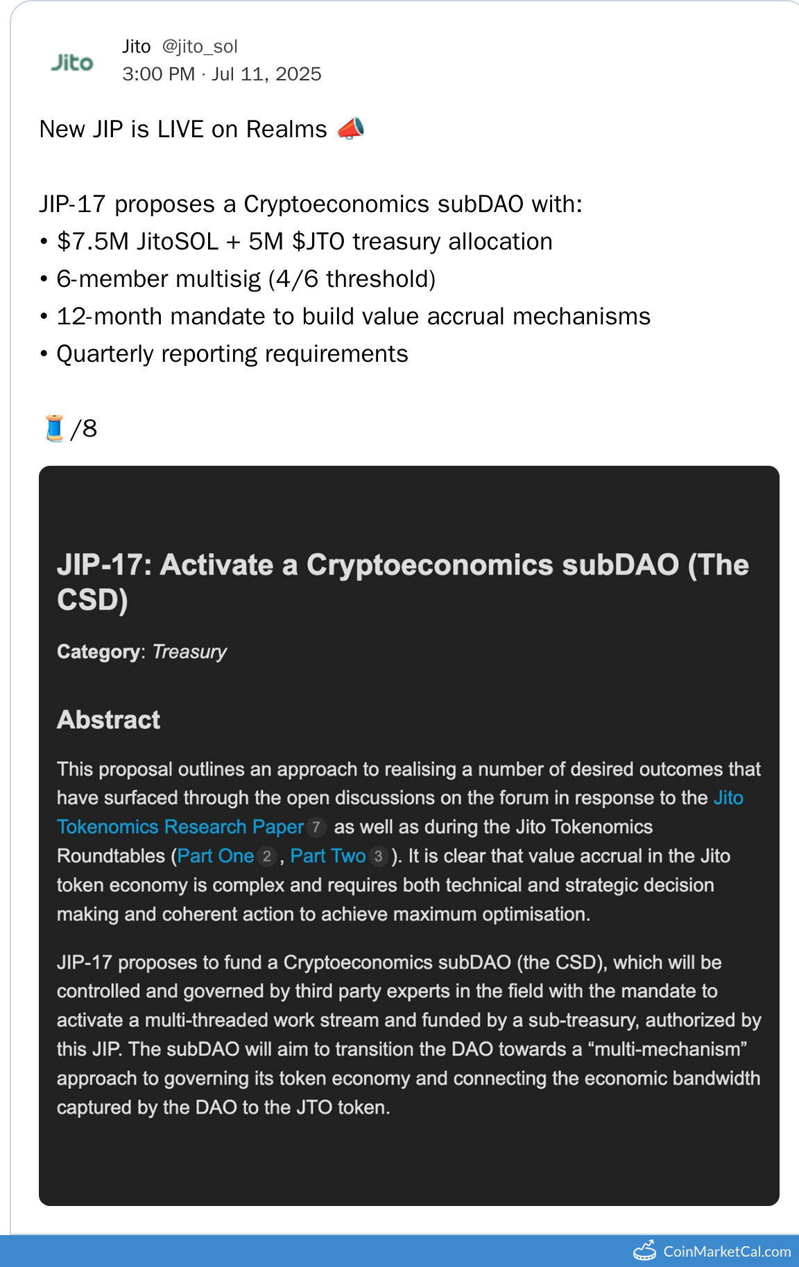 JIP-17 Vote