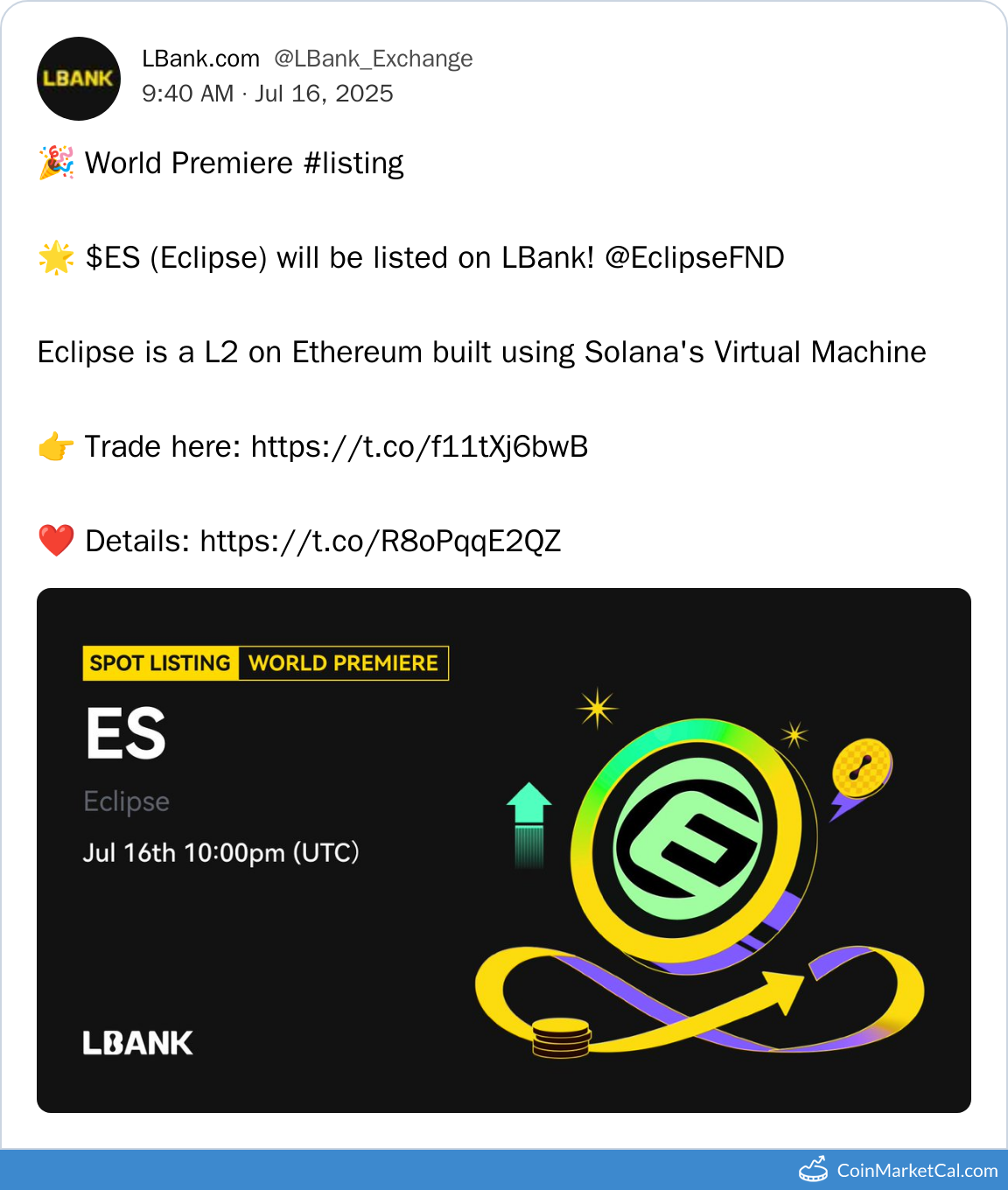 LBank Listing