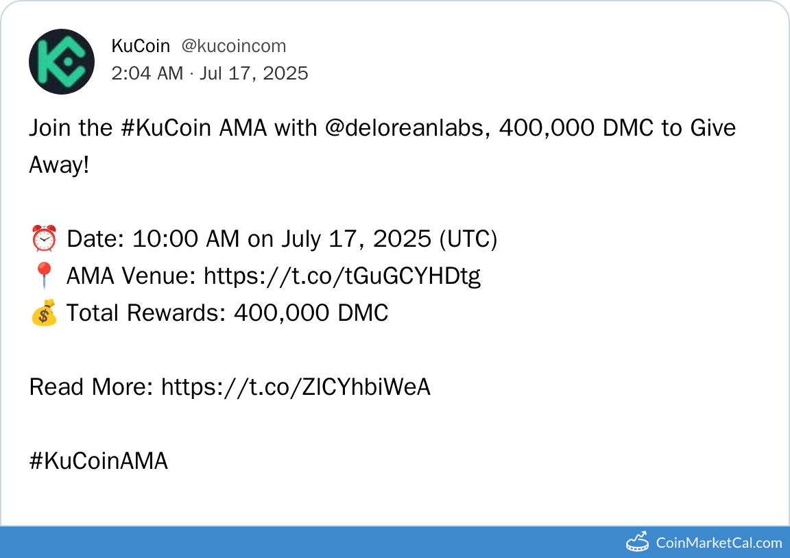 AMA at KuCoin
