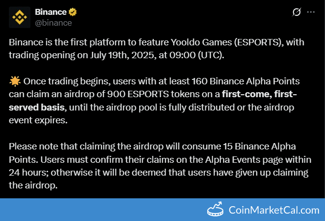 Binance Alpha Listing
