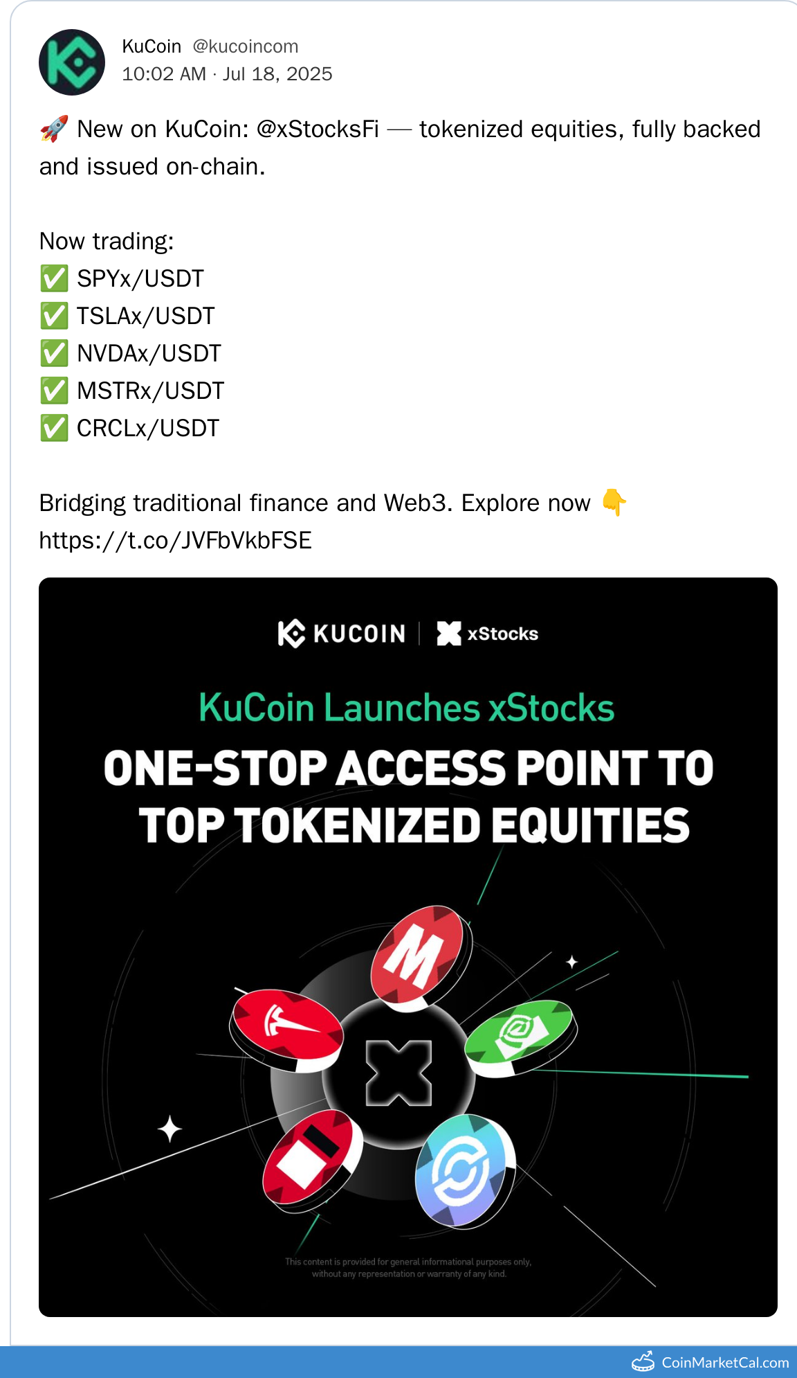 KuCoin Listing