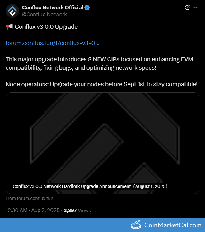 V3.0.0 Hardfork Deadline