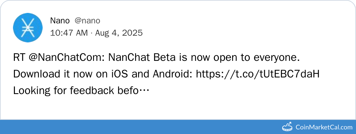NanChat Beta Launch