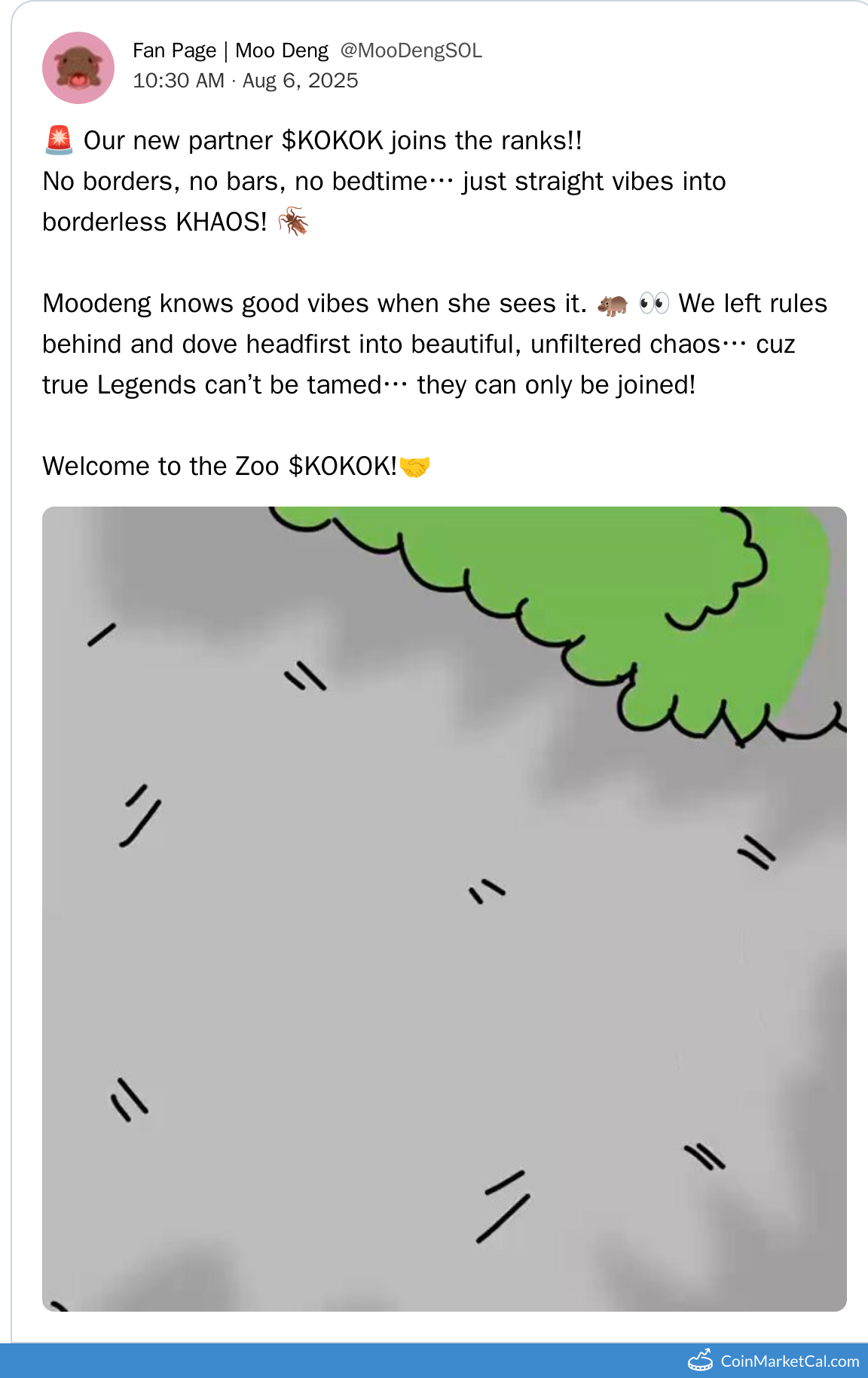 KOKOK Partners w/ Moodeng