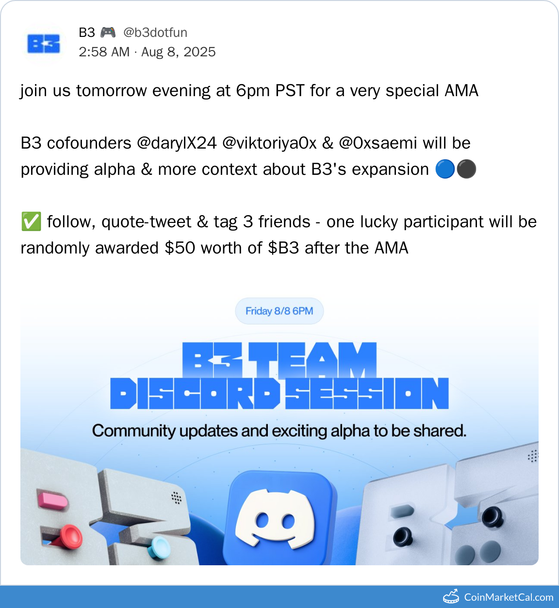 Expansion AMA